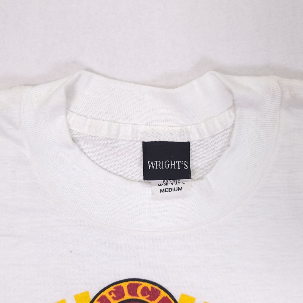 Vintage 1983 Wright's San Francisco Save The Cable Cars T-Shirt White Medium USA - Picture 7 of 8